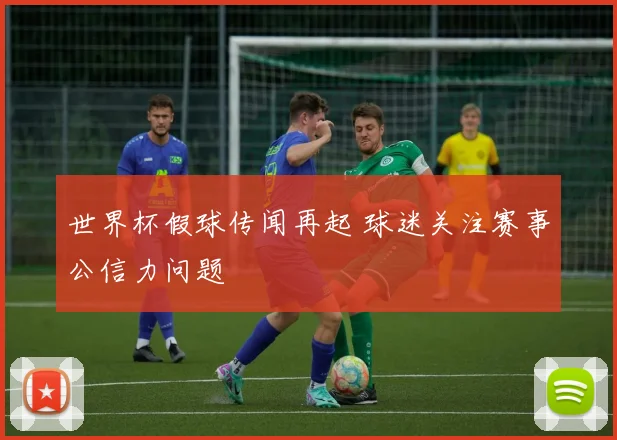 世界杯假球传闻再起 球迷关注赛事公信力问题